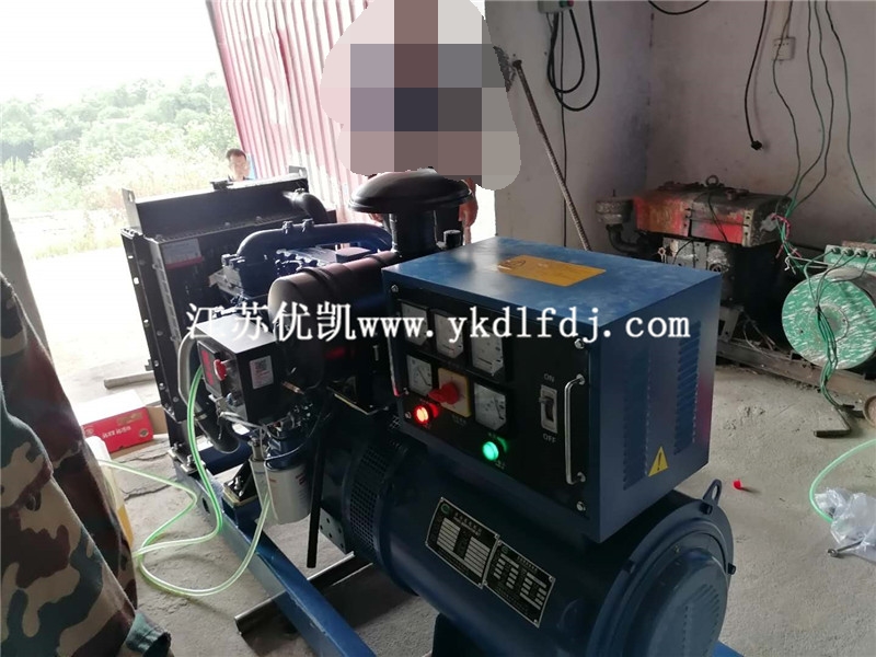 2020年7月13日，50KW玉柴發(fā)電機組交付廣西貴港某養(yǎng)殖場使用